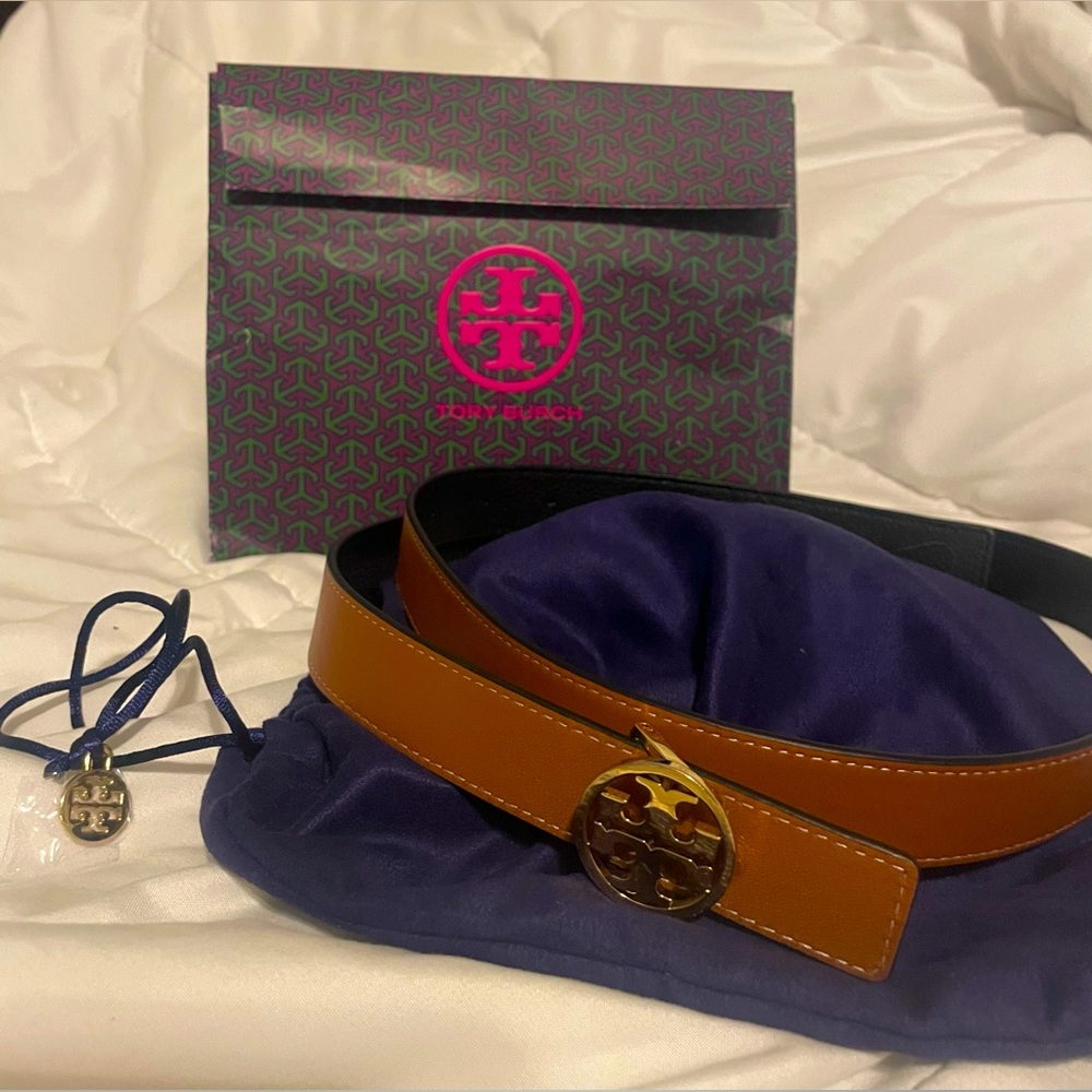 Tory Burch Miller Reversible Belt